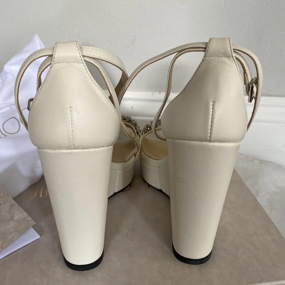 Jimmy Choo Bing Wedge 120 - Picture 6 of 16